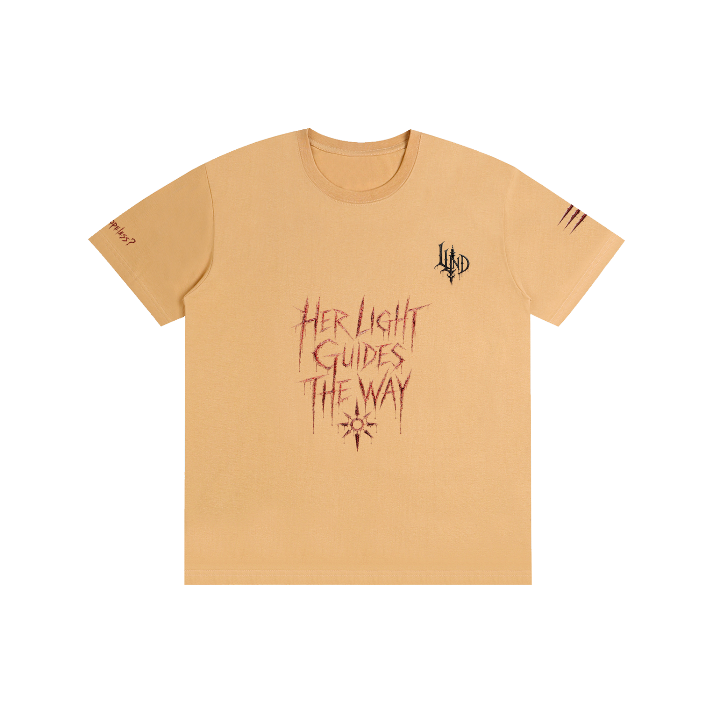 LLIND EMBLEM UNISEX PURE COTTON T-SHIRT