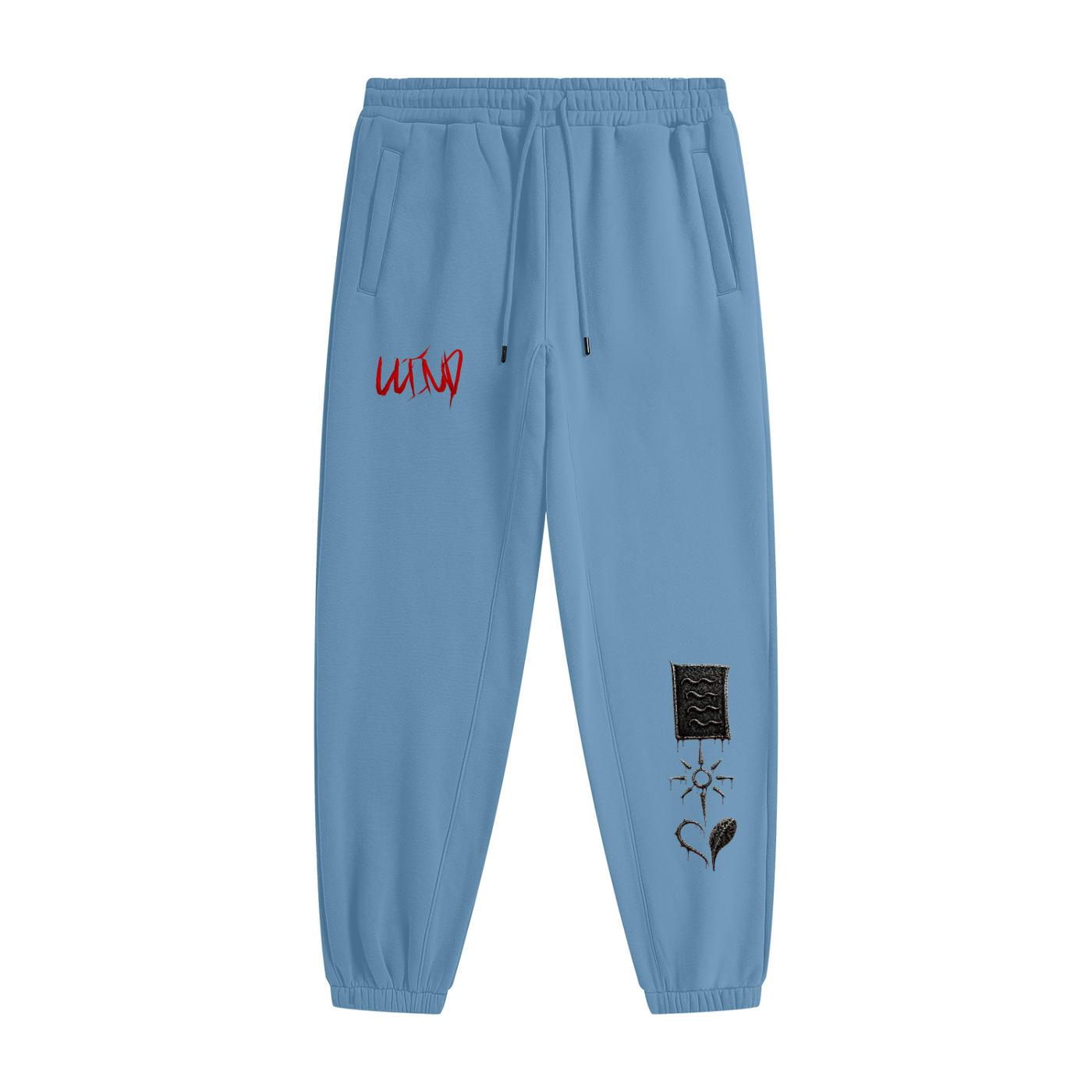Love Letters IN the Dark Emblem Unisex Heavyweight Fleece Joggers