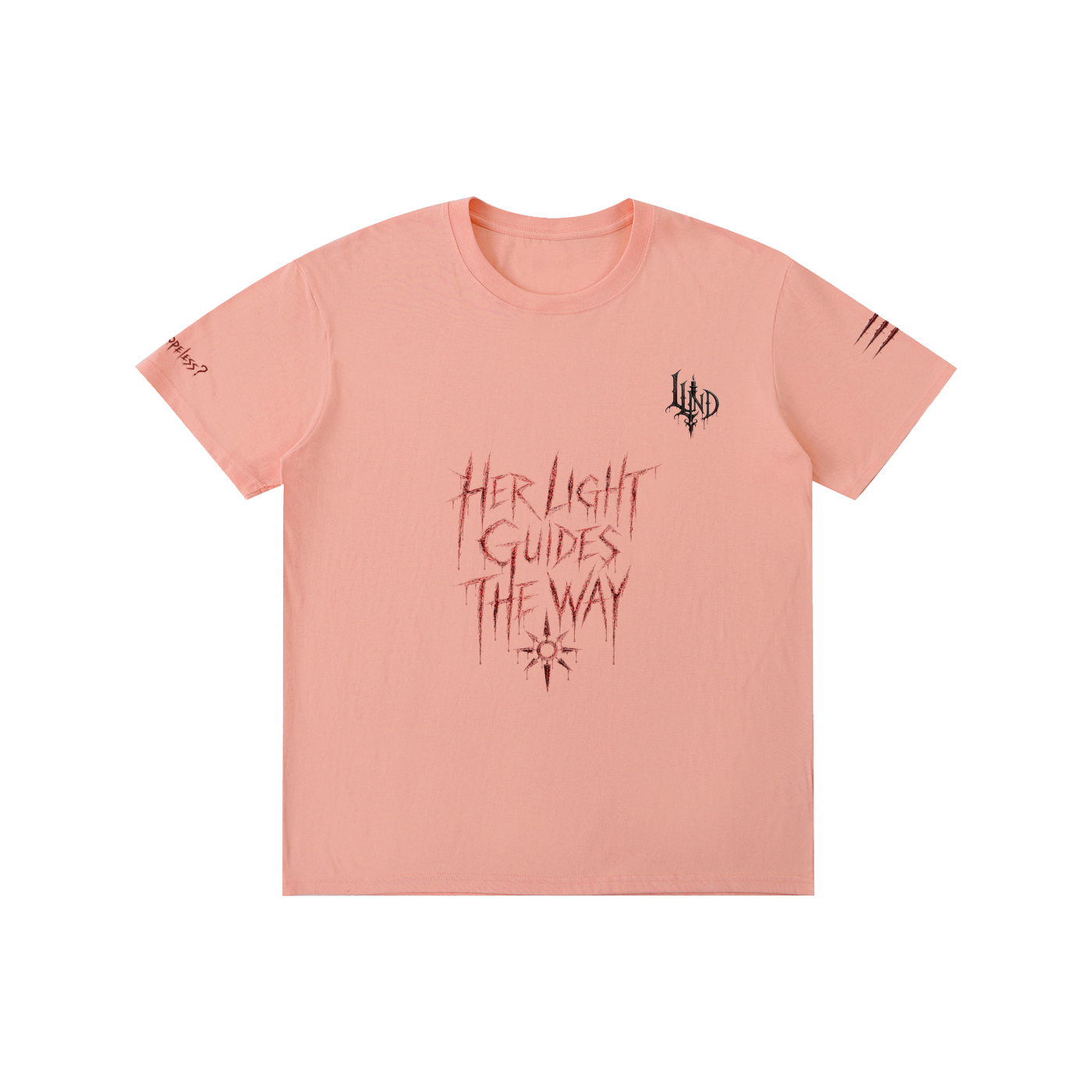 LLIND EMBLEM UNISEX PURE COTTON T-SHIRT