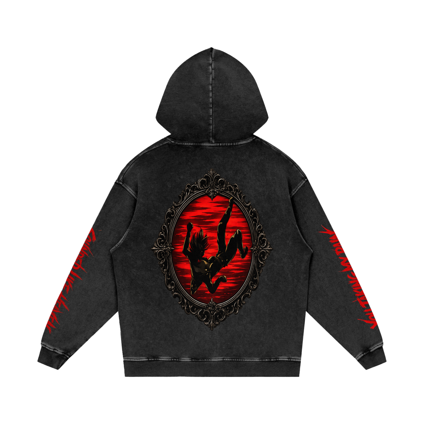 LLIND "Sounded Like Heaven" Snow Washed Loose Cotton Hoodie