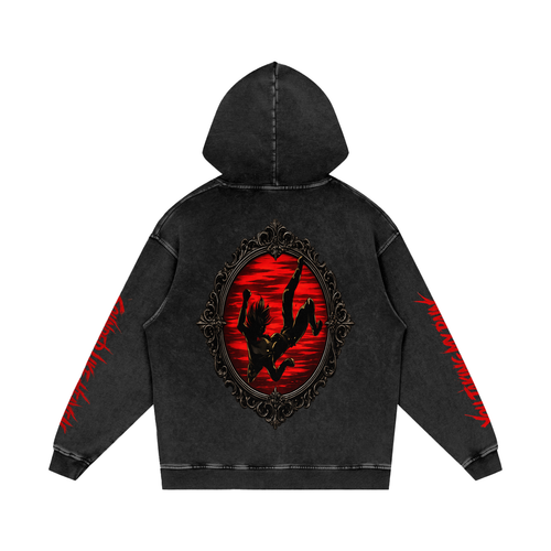 LLIND "Sounded Like Heaven" Snow Washed Loose Cotton Hoodie