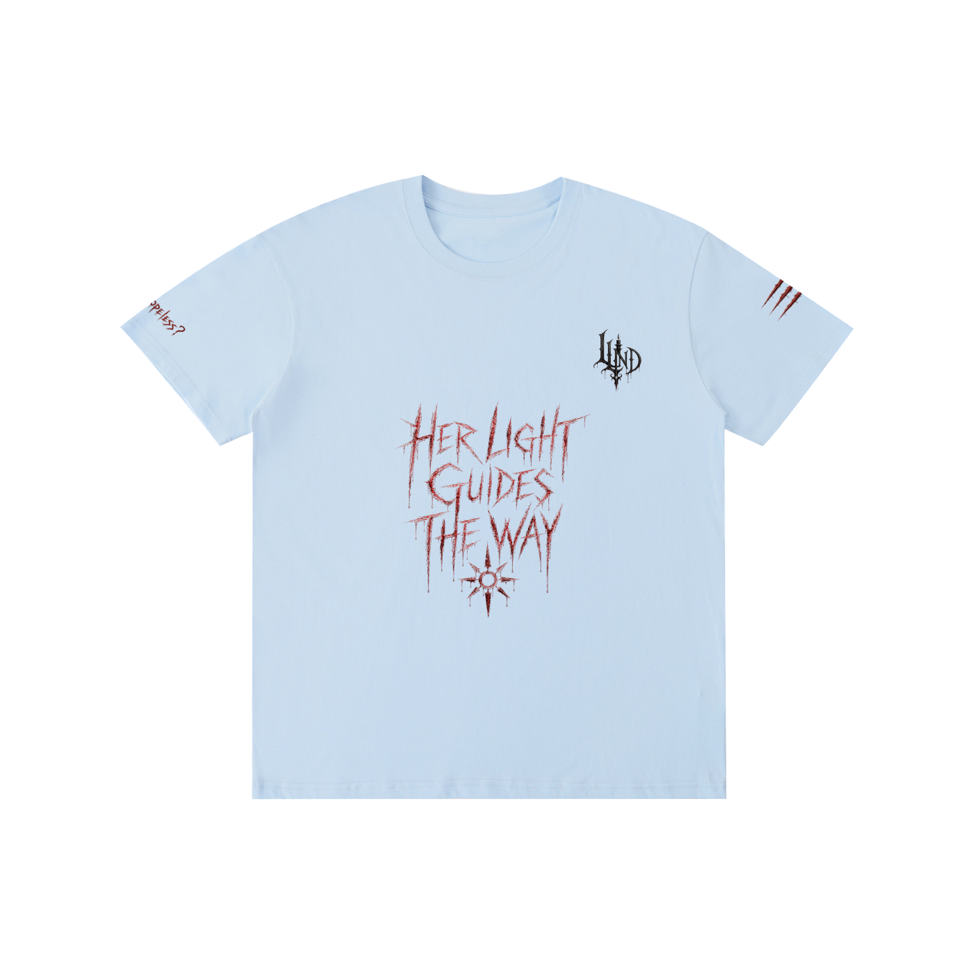 LLIND EMBLEM UNISEX PURE COTTON T-SHIRT